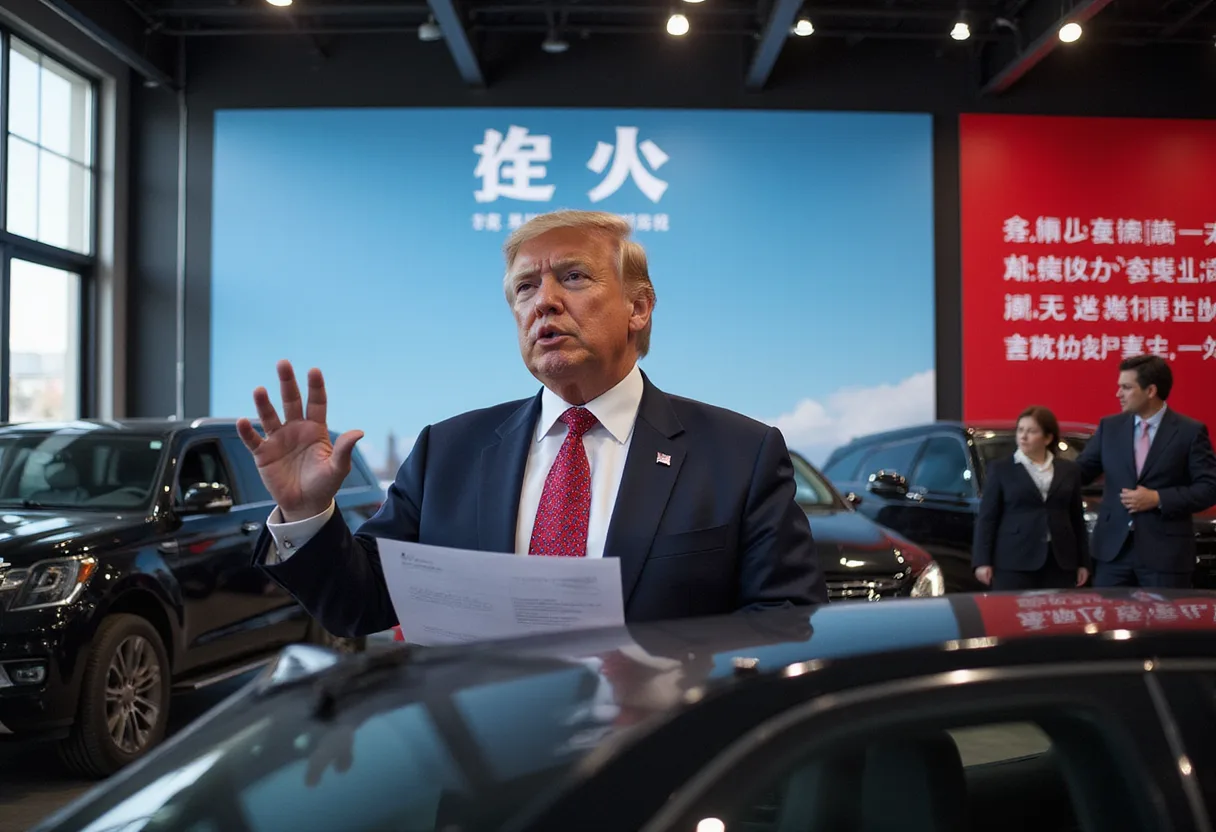 U.S. auto industry pleads with Trump to ban Chinese vehicles - Axios