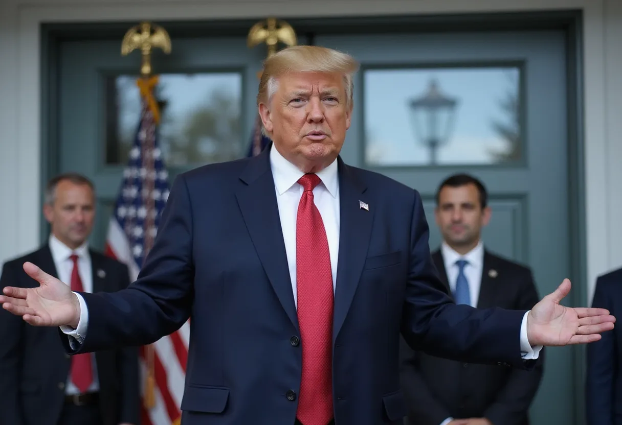 Trump defends his sweeping tariffs, arguing his policies have revived the auto industry and American manufacturing - WFS