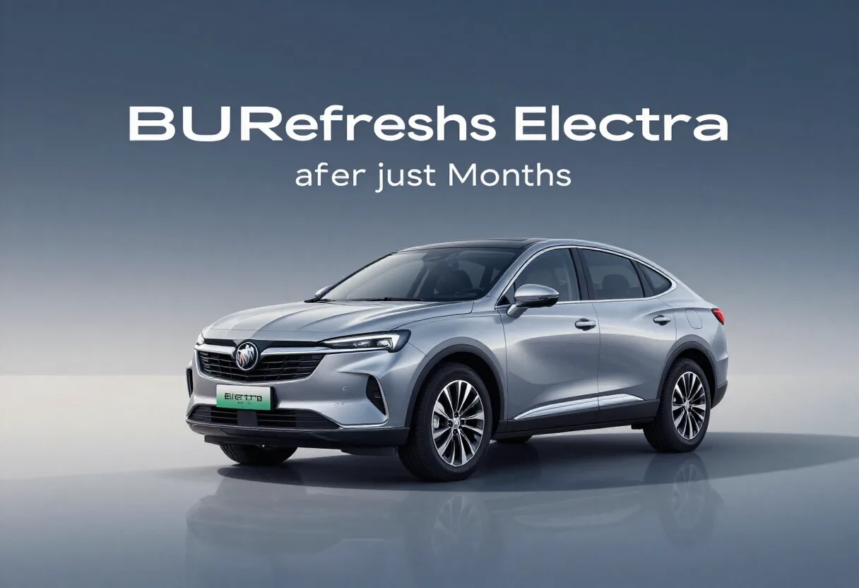 Buick refreshes Electra E7 after just 5 months, adding features and power