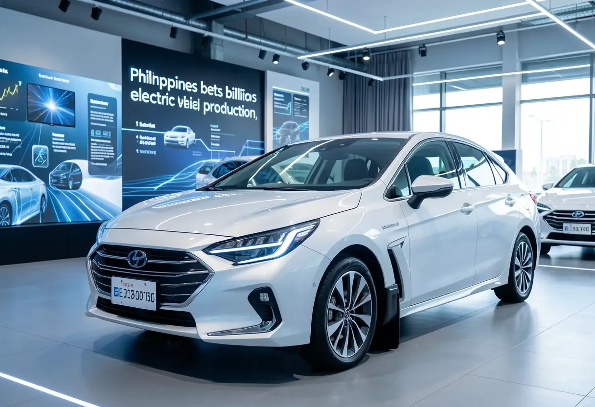 Philippines bets billions on electric vehicle production. - Vietnam.vn